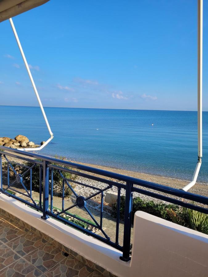 Appartamento Korinthian Sea View Nerántza Esterno foto