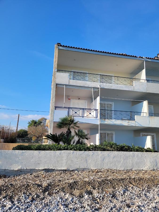 Appartamento Korinthian Sea View Nerántza Esterno foto
